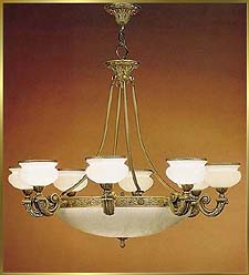 Alabaster-Chandelier Model: ALJ 8876