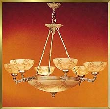 Alabaster-Chandelier Model: ALJ J006