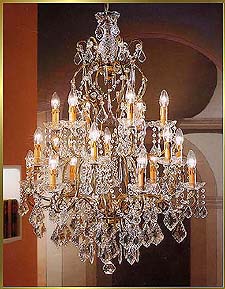 Wrought-Iron-Chandelier Model: BB 3304-18