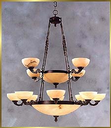 Alabaster-Chandelier Model: CL 2100