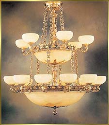 Alabaster-Chandelier Model: MN 18896