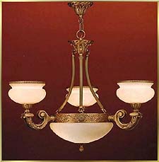 Alabaster-Chandelier Model: ALJ 8874