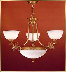 Alabaster-Chandelier Model: ALJ 8891