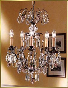 Wrought-Iron-Chandelier Model: BB 3324-5