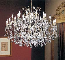 Wrought-Iron-Chandelier Model: BB 3336-27