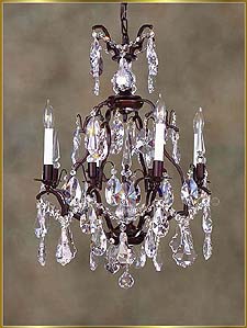 Wrought-Iron-Chandelier Model: MU 8004 AB