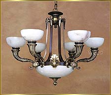 Alabaster-Chandelier Model: MU 4100A