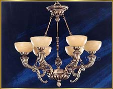 Alabaster-Chandelier Model: MU 5000A