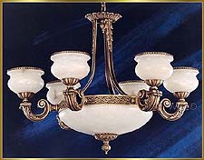 Alabaster-Chandelier Model: MU 5200A