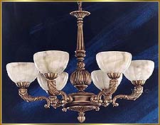 Alabaster-Chandelier Model: MU 5300A